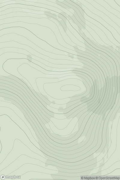 Thumbnail image for Meallan Odhar [Killilan to Inverness] [NH248357] showing contour plot for surrounding peak
